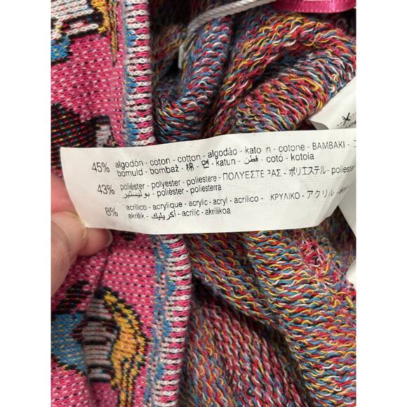 NWT Zara Disney Jacquard Bodycon Dress Women's Small Mickey Mouse Donald Duck - Picture 10 of 10